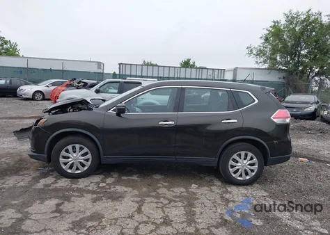 2015 Nissan Rogue S из США, поврежденный, VIN KNMAT2MV2FP530547